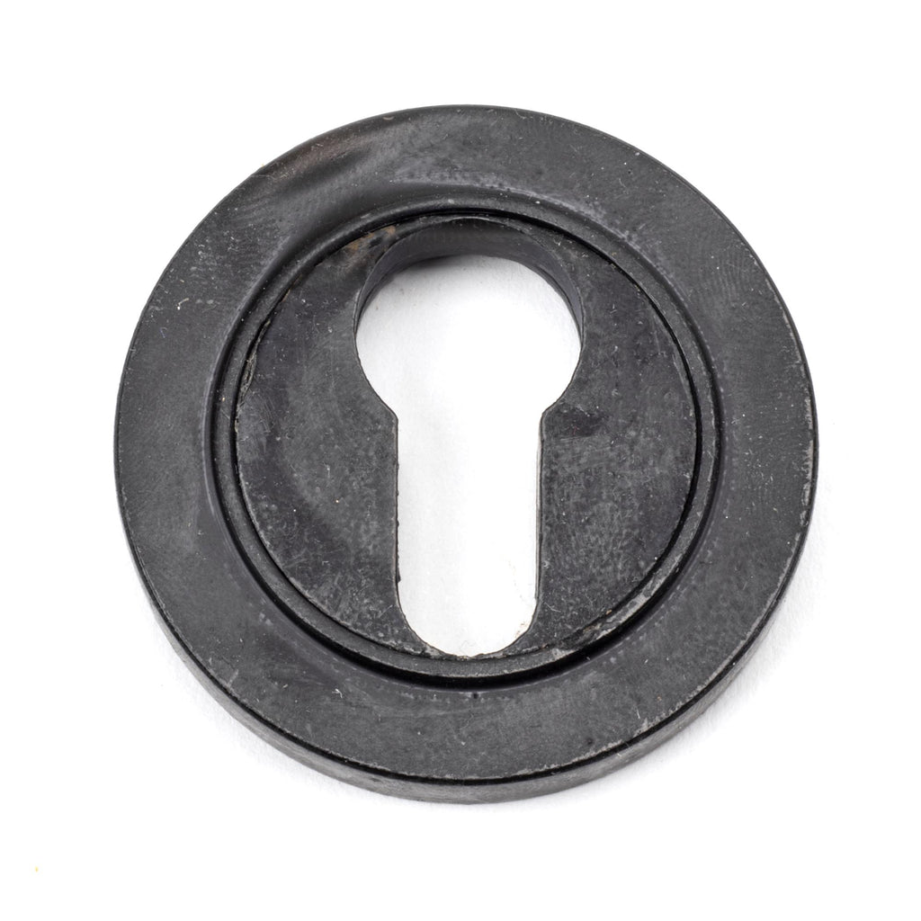 From The Anvil's External Beeswax Round Euro Escutcheon