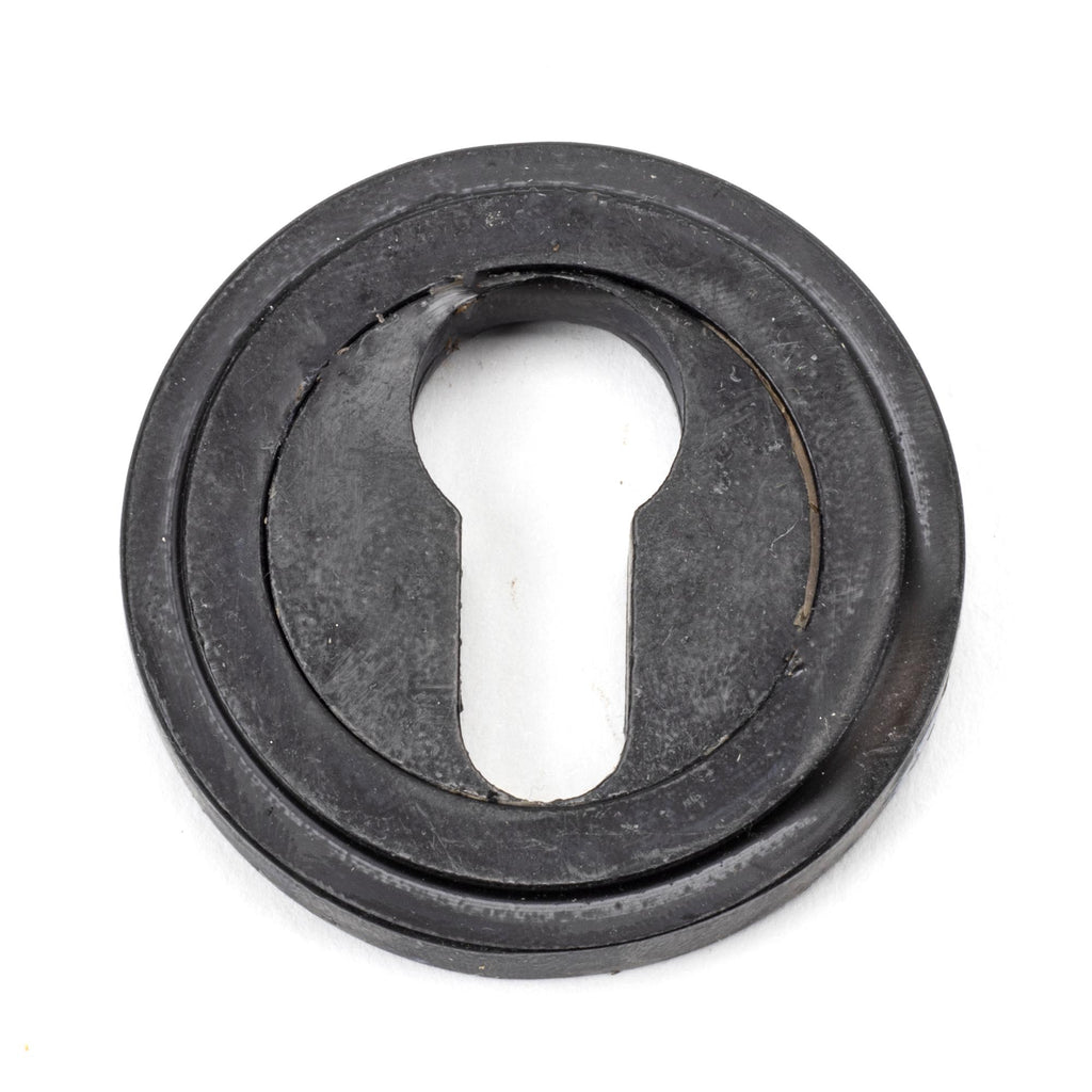 From The Anvil's External Beeswax Round Euro Escutcheon