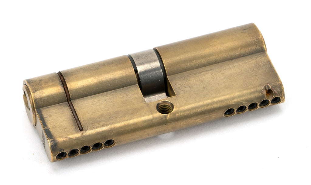 From The Anvil's Aged Brass 5 Pin Euro Cylinder