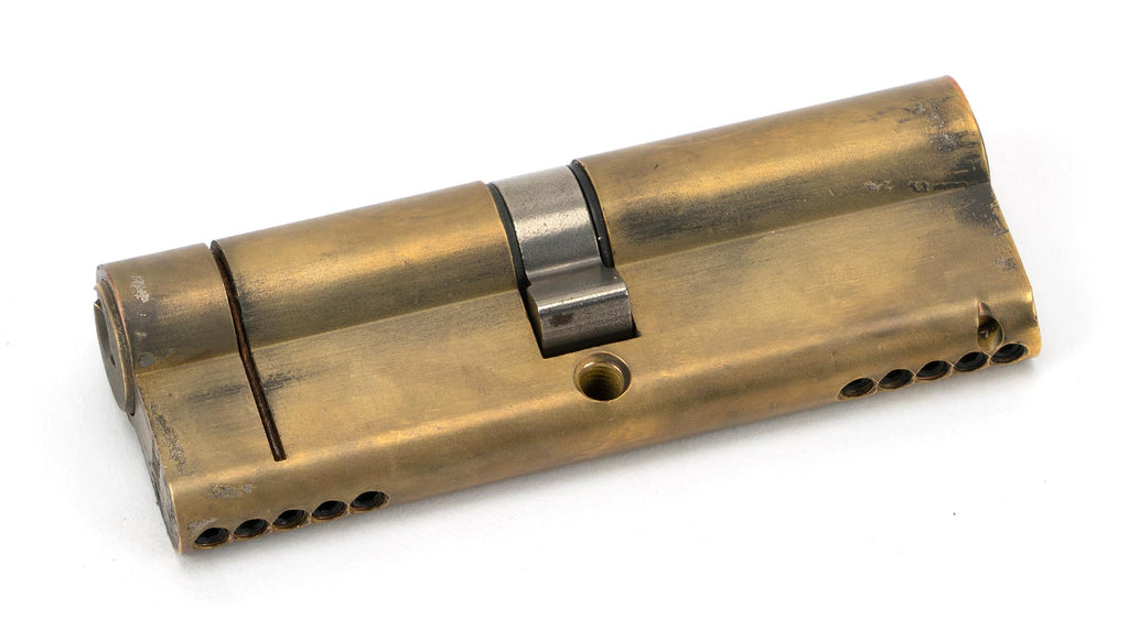 From The Anvil's Aged Brass 5 Pin Euro Cylinder