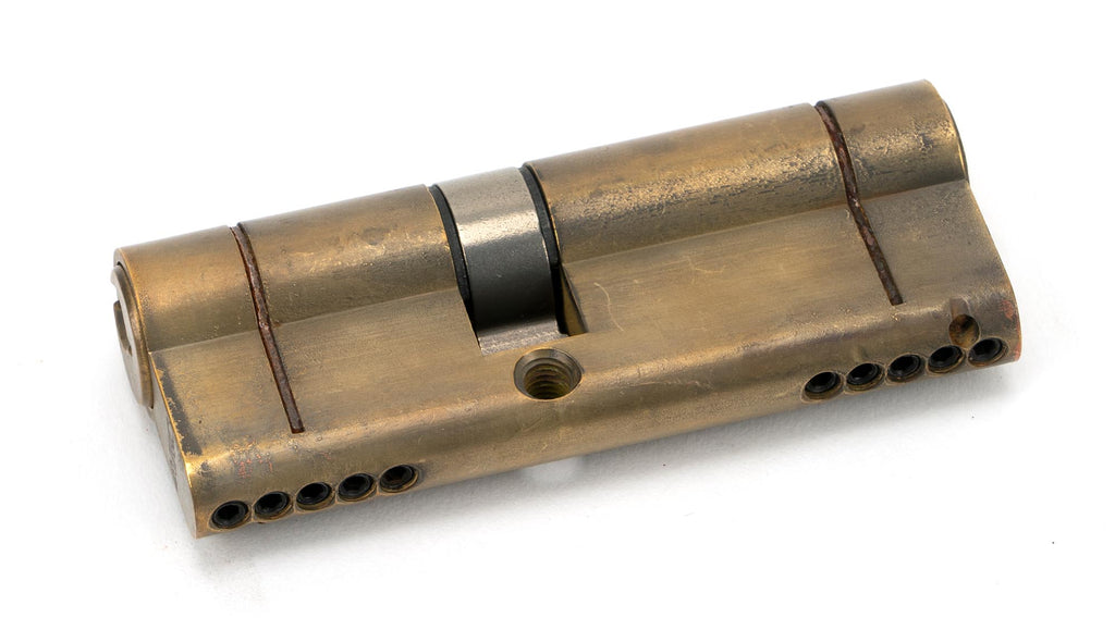 From The Anvil's Aged Brass 5 Pin Euro Cylinder