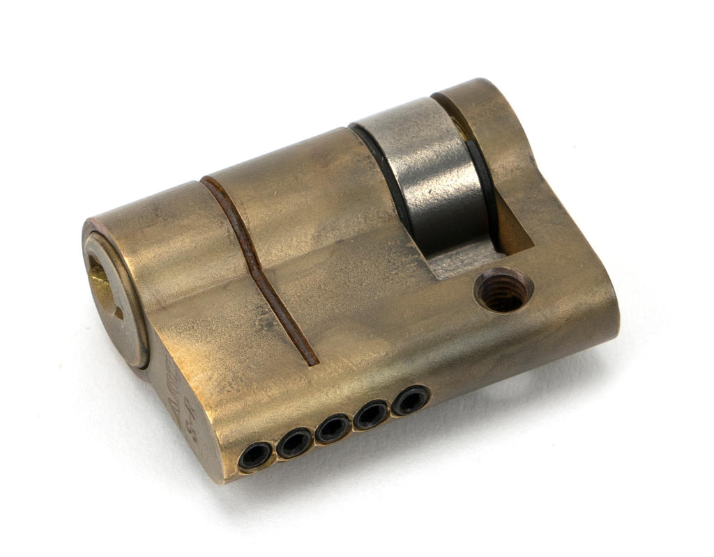 From The Anvil's Aged Brass 5 Pin Single Cylinder