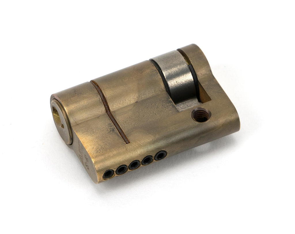 From The Anvil's Aged Brass 5 Pin Single Cylinder