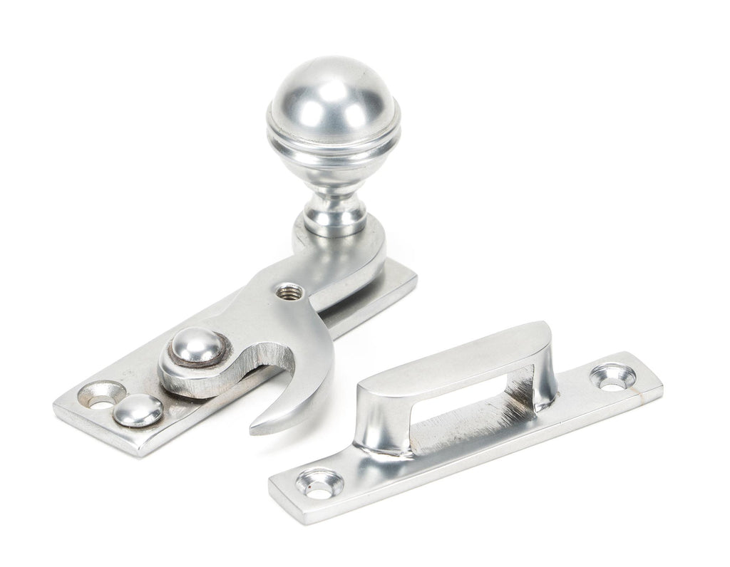 From The Anvil's Satin Chrome Prestbury Sash Hook Fastener