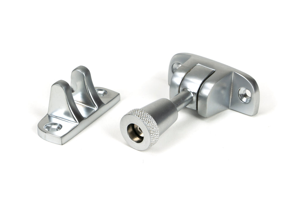 From The Anvil's Satin Chrome Brompton Brighton Fastener