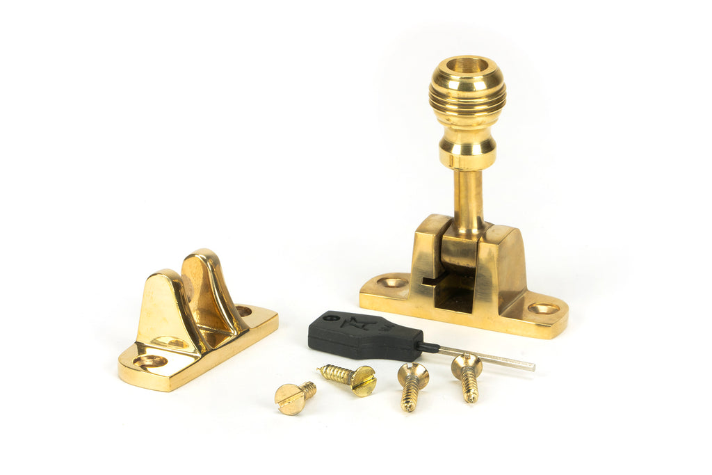 From The Anvil's Polished Brass Prestbury Brighton Fastener