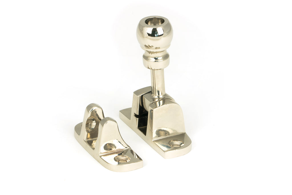 From The Anvil's Polished Nickel Mushroom Brighton Fastener