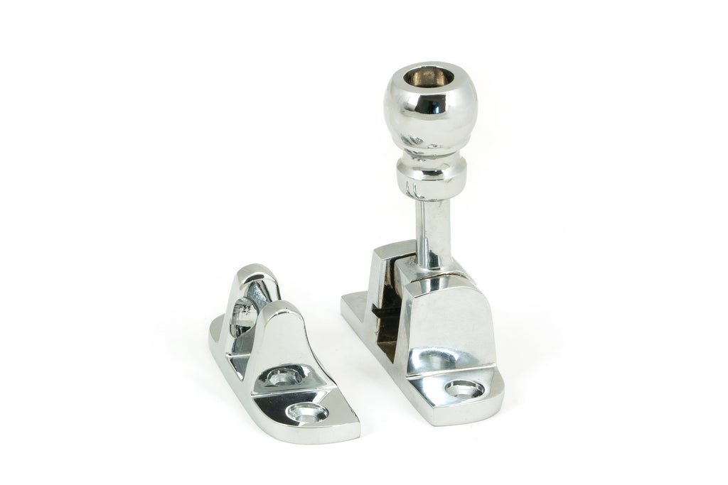 From The Anvil's Polished Chrome Mushroom Brighton Fastener