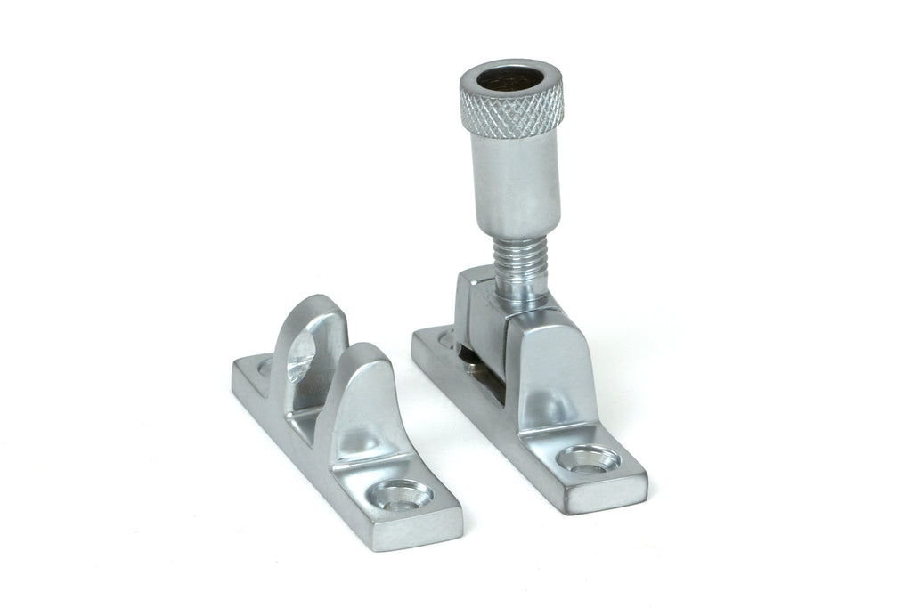 From The Anvil's Satin Chrome Brompton Brighton Fastener