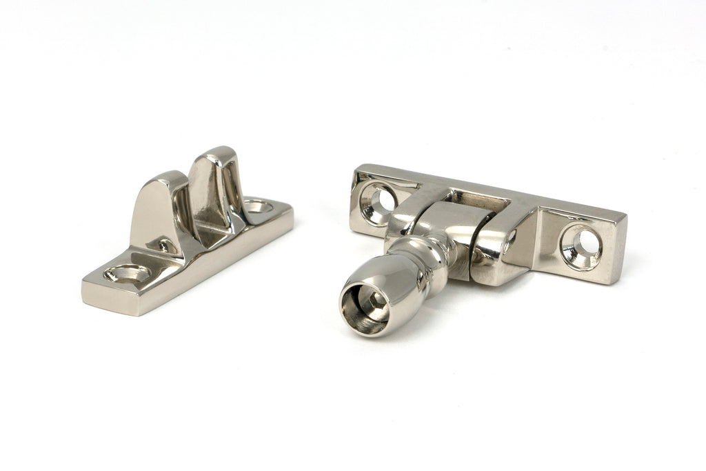 From The Anvil's Polished Nickel Mushroom Brighton Fastener