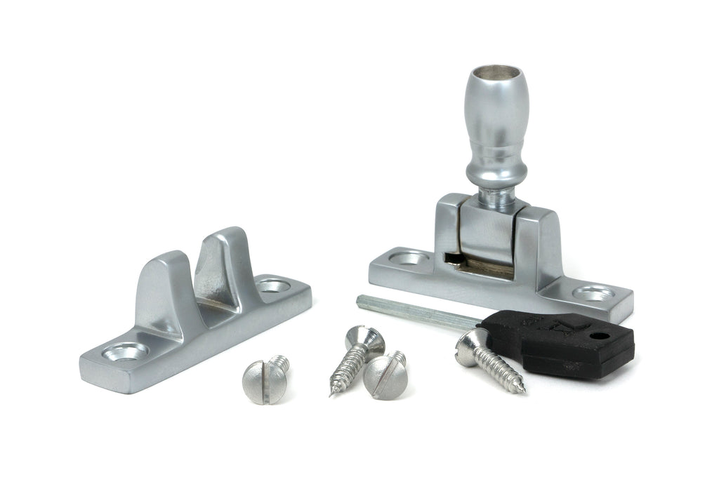 From The Anvil's Satin Chrome Mushroom Brighton Fastener