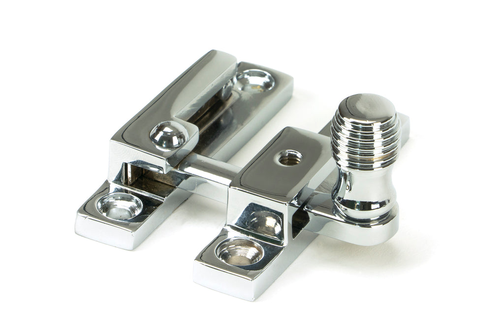 From The Anvil's Polished Chrome Beehive Quadrant Fastener - Narrow