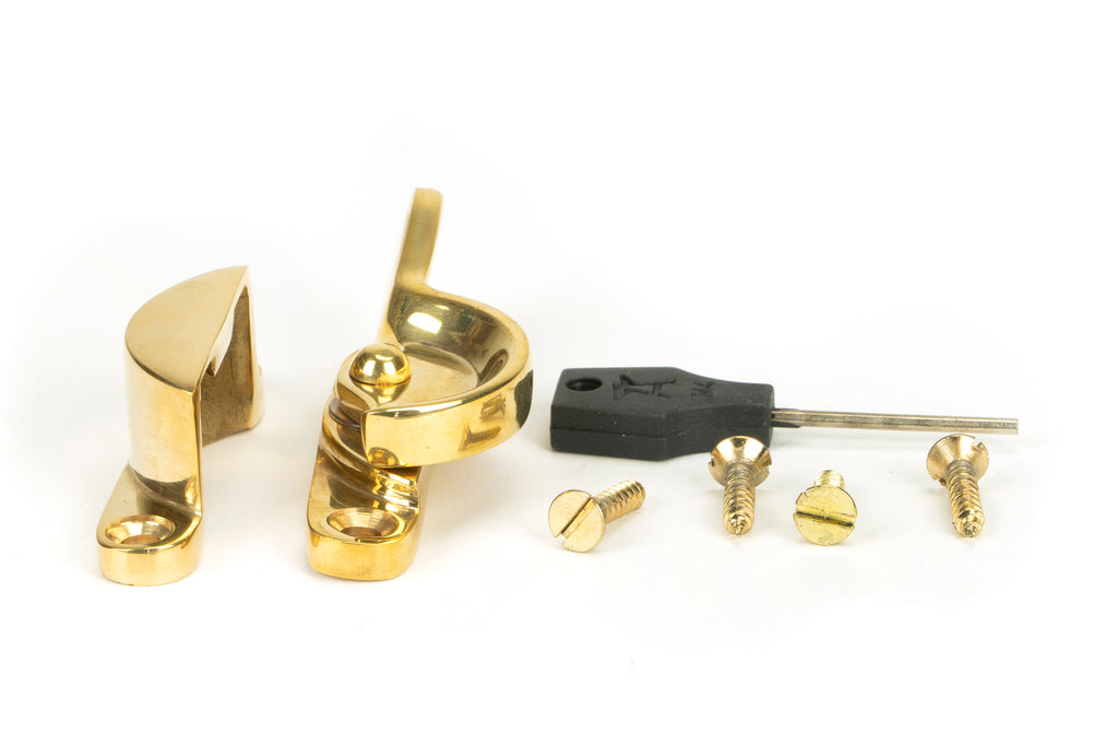 From The Anvil's Polished Brass Fitch Fastener