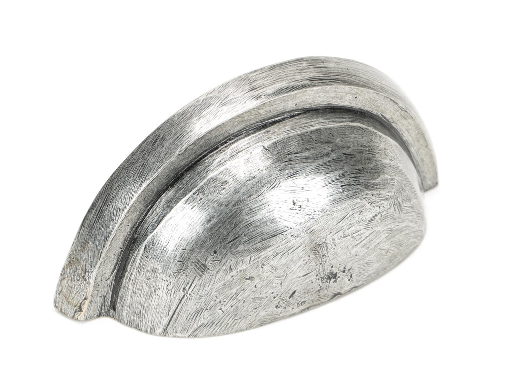 From The Anvil's Pewter Patina Regency Concealed Drawer Pull