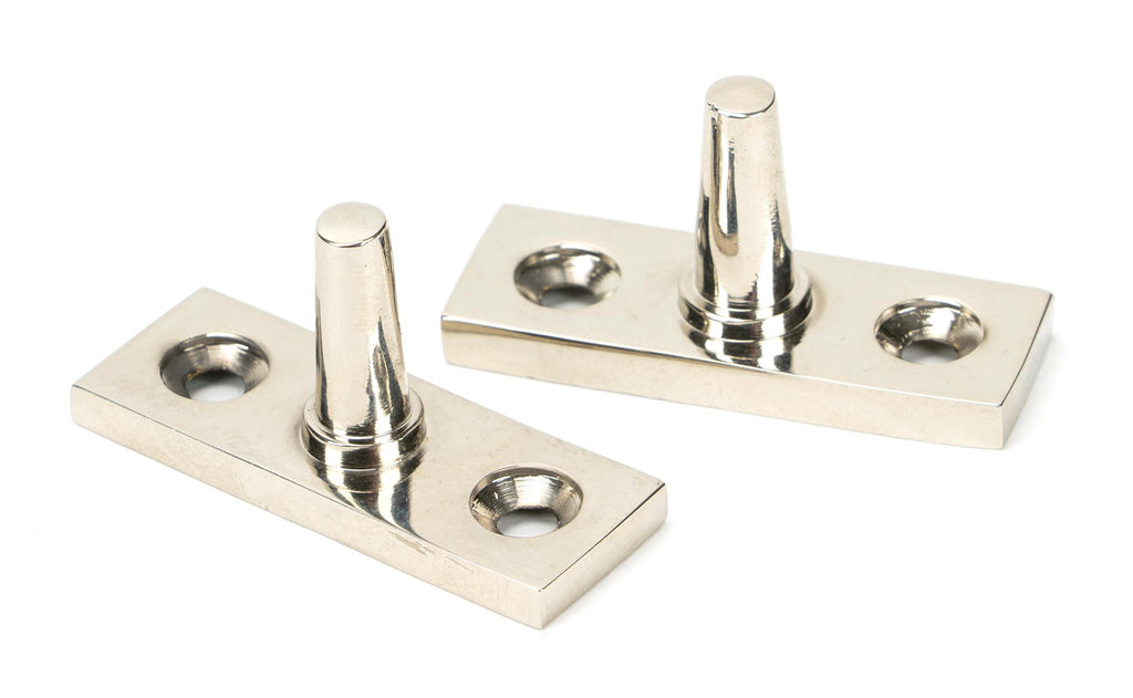 From The Anvil's Polished Nickel Hammered Newbury Stay