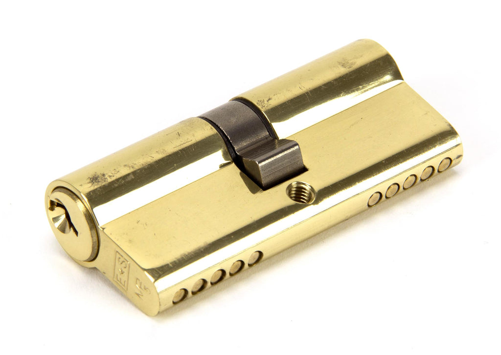 From The Anvil's Lacquered Brass 5 Pin Euro Cylinder