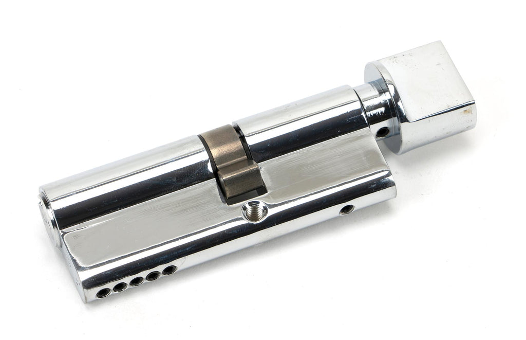 From The Anvil's Polished Chrome 5 Pin Euro Cylinder/Thumbturn