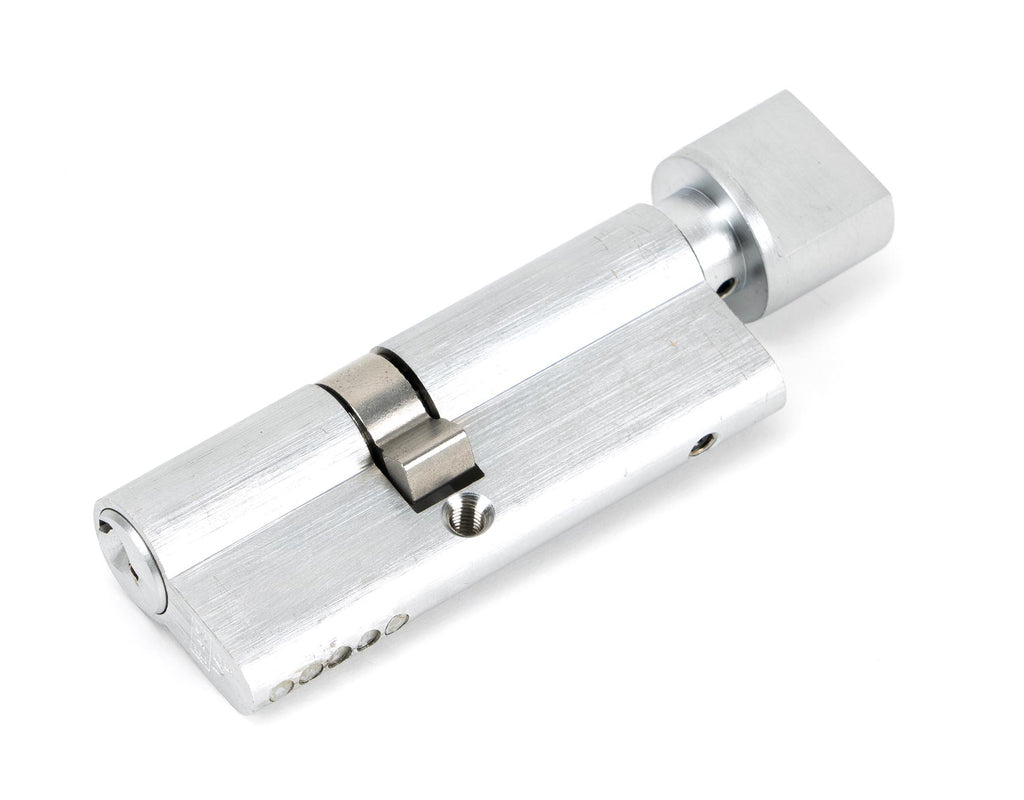 From The Anvil's Satin Chrome 5 Pin Euro Cylinder/Thumbturn