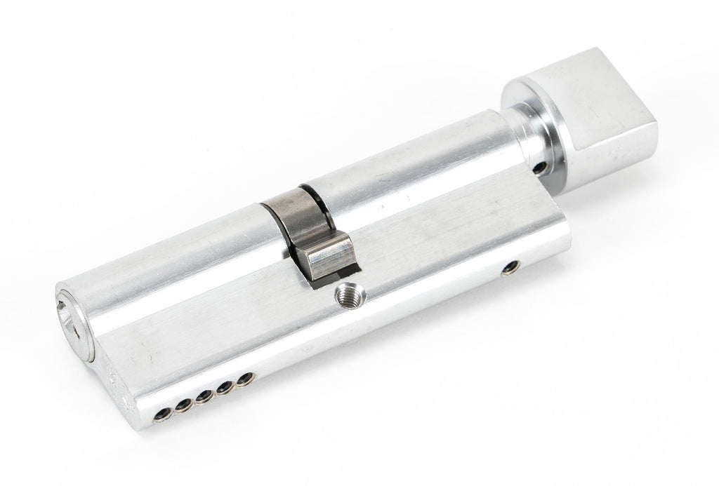 From The Anvil's Polished Chrome 5 Pin Euro Cylinder/Thumbturn