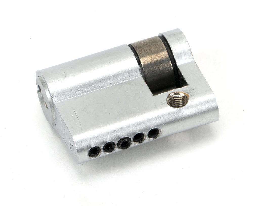 From The Anvil's Satin Chrome 5 Pin Single Cylinder