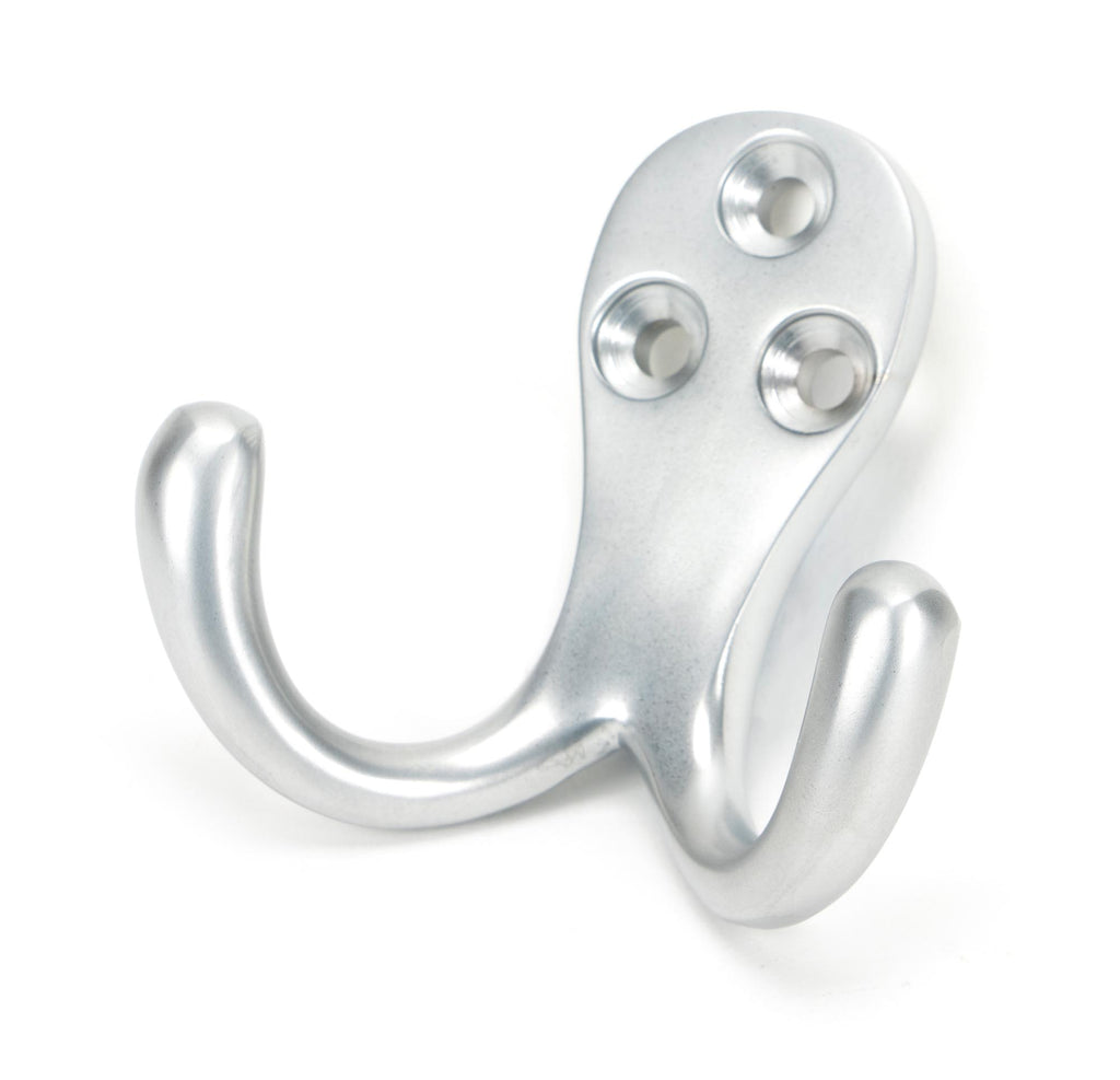 From The Anvil's Satin Chrome Celtic Double Robe Hook