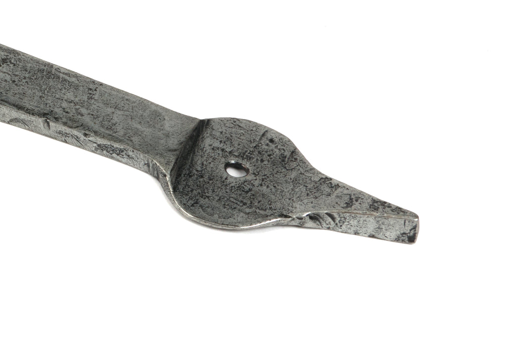 From The Anvil's Pewter Patina Band & Spike Hinge (pair)