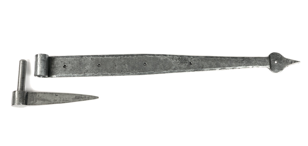 From The Anvil's Pewter Patina Band & Spike Hinge (pair)