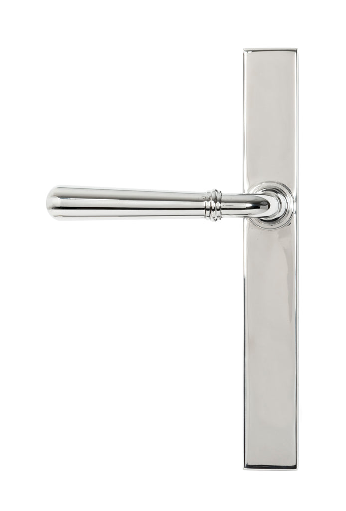 From The Anvil's Polished Marine SS (316) Newbury Slimline Lever Espag. Latch Set