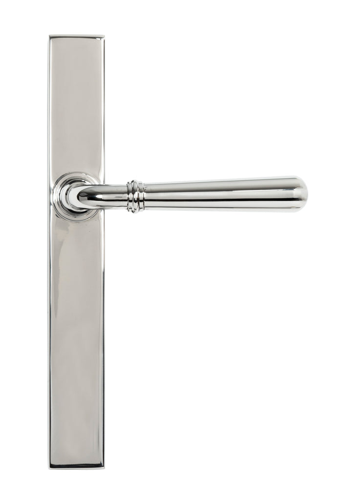 From The Anvil's Polished Marine SS (316) Newbury Slimline Lever Espag. Latch Set