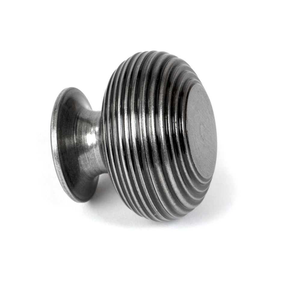 From The Anvil's Pewter Patina Beehive Cabinet Knob