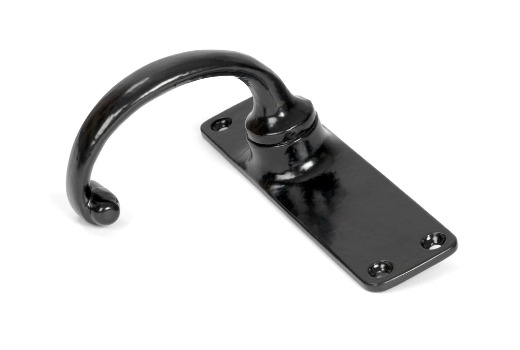 From The Anvil's Black Classic Lever Latch Set