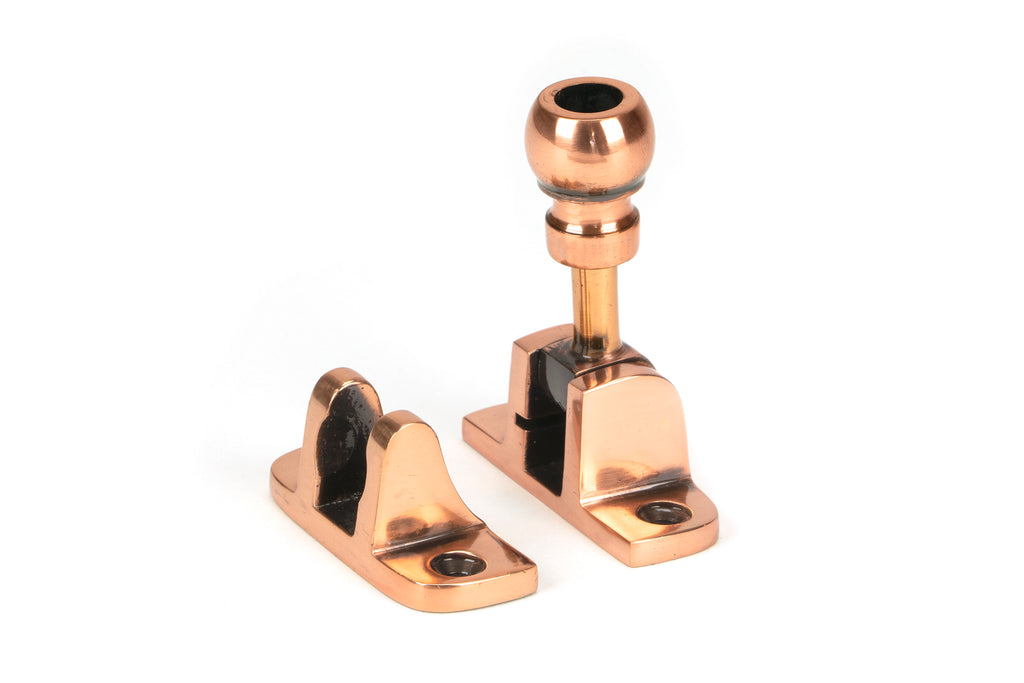 From The Anvil's Polished Bronze Mushroom Brighton Fastener