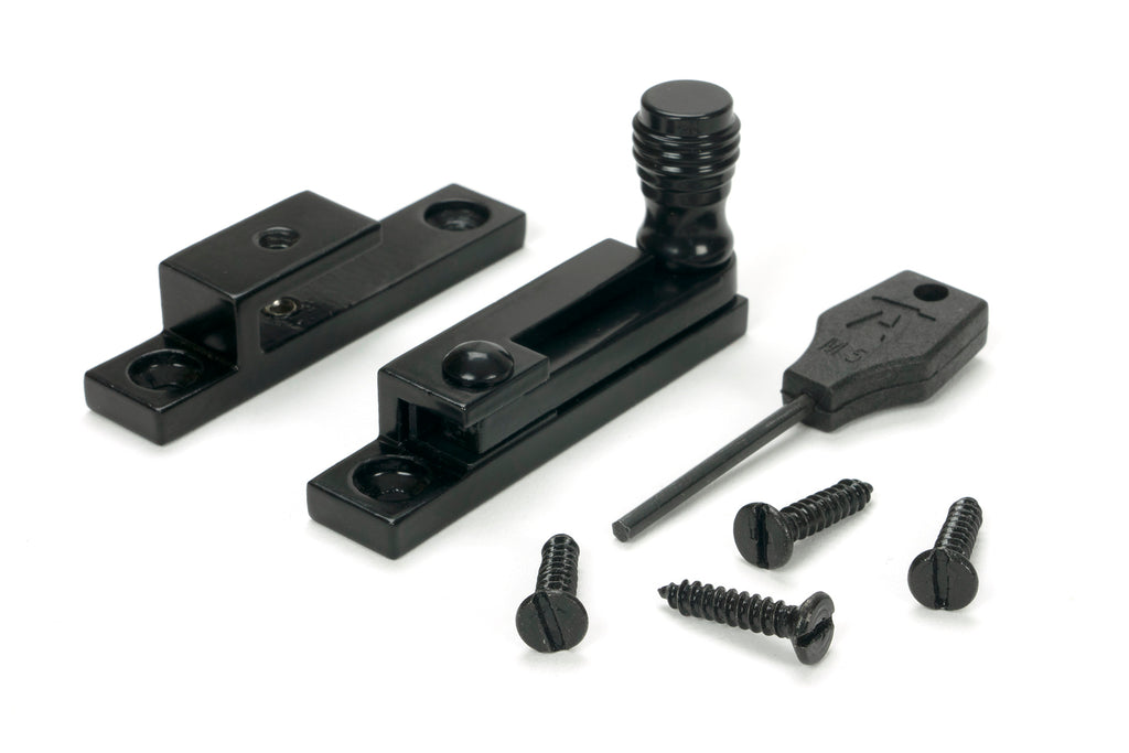 From The Anvil's Black Prestbury Quadrant Fastener - Narrow