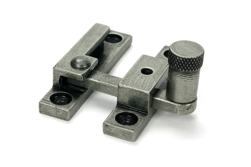 From The Anvil's Pewter Patina Brompton Quadrant Fastener - Narrow