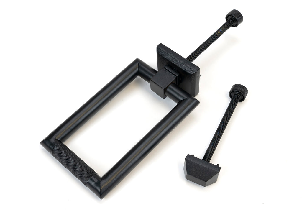 From The Anvil's Matt Black Brompton Door Knocker