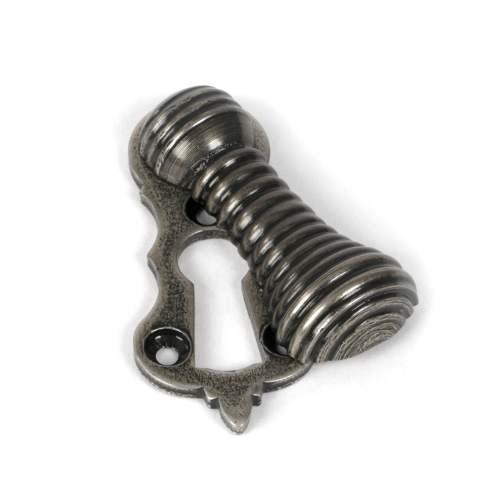 From The Anvil's Pewter Patina Beehive Escutcheon