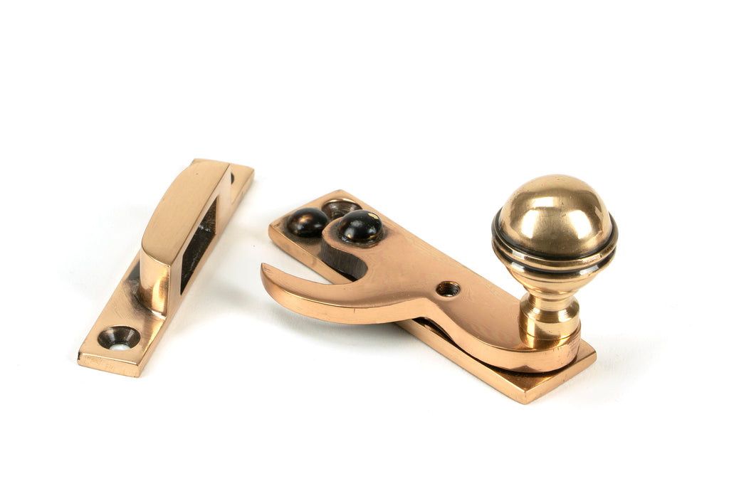 From The Anvil's Polished Bronze Prestbury Sash Hook Fastener