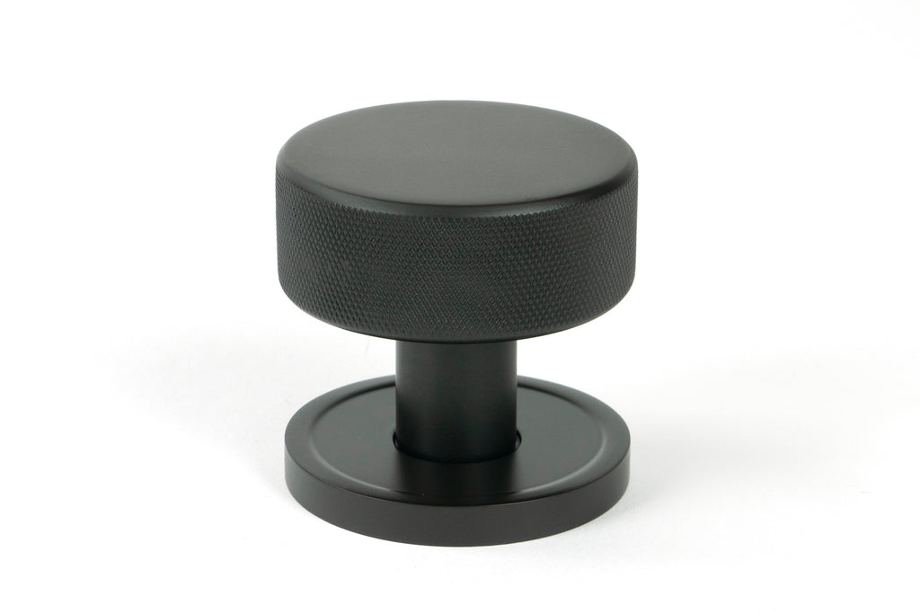 From The Anvil's Aged Bronze Brompton Mortice/Rim Knob Set