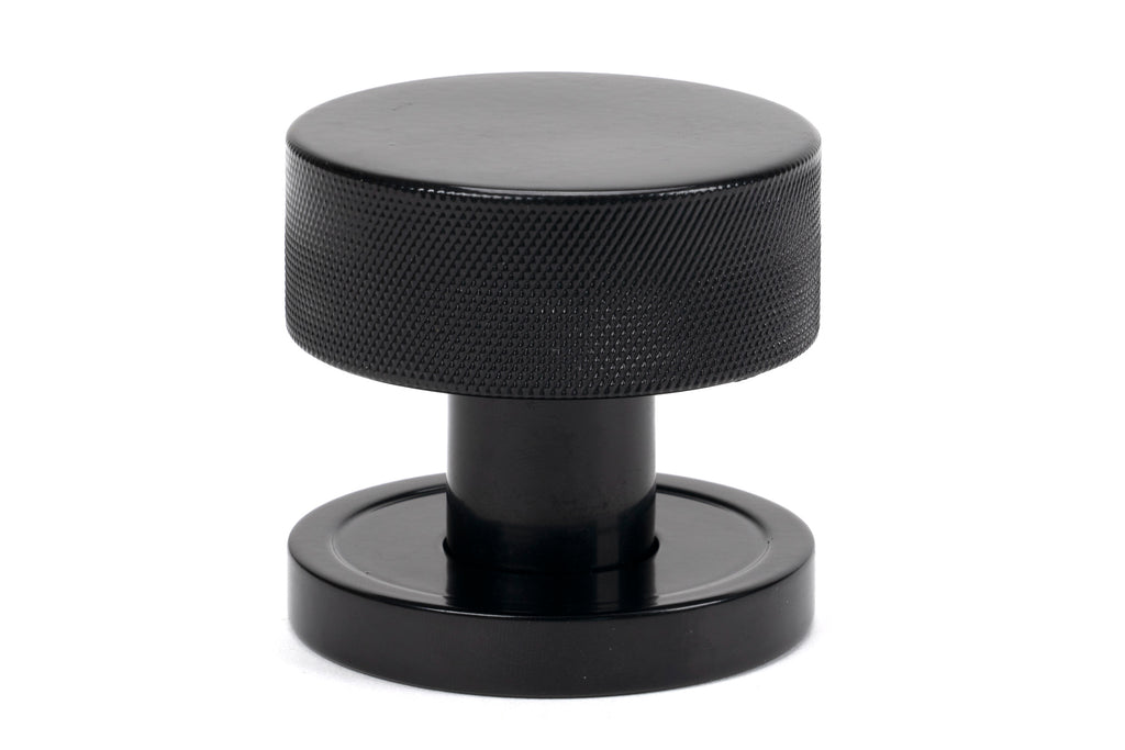 From The Anvil's Black Brompton Mortice/Rim Knob Set