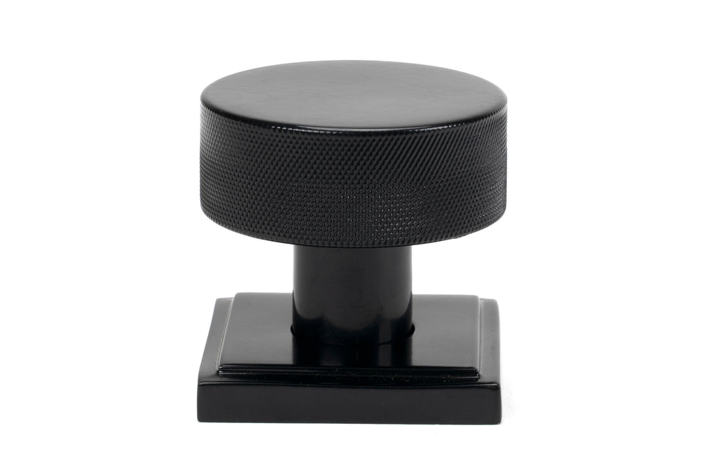 From The Anvil's Black Brompton Mortice/Rim Knob Set