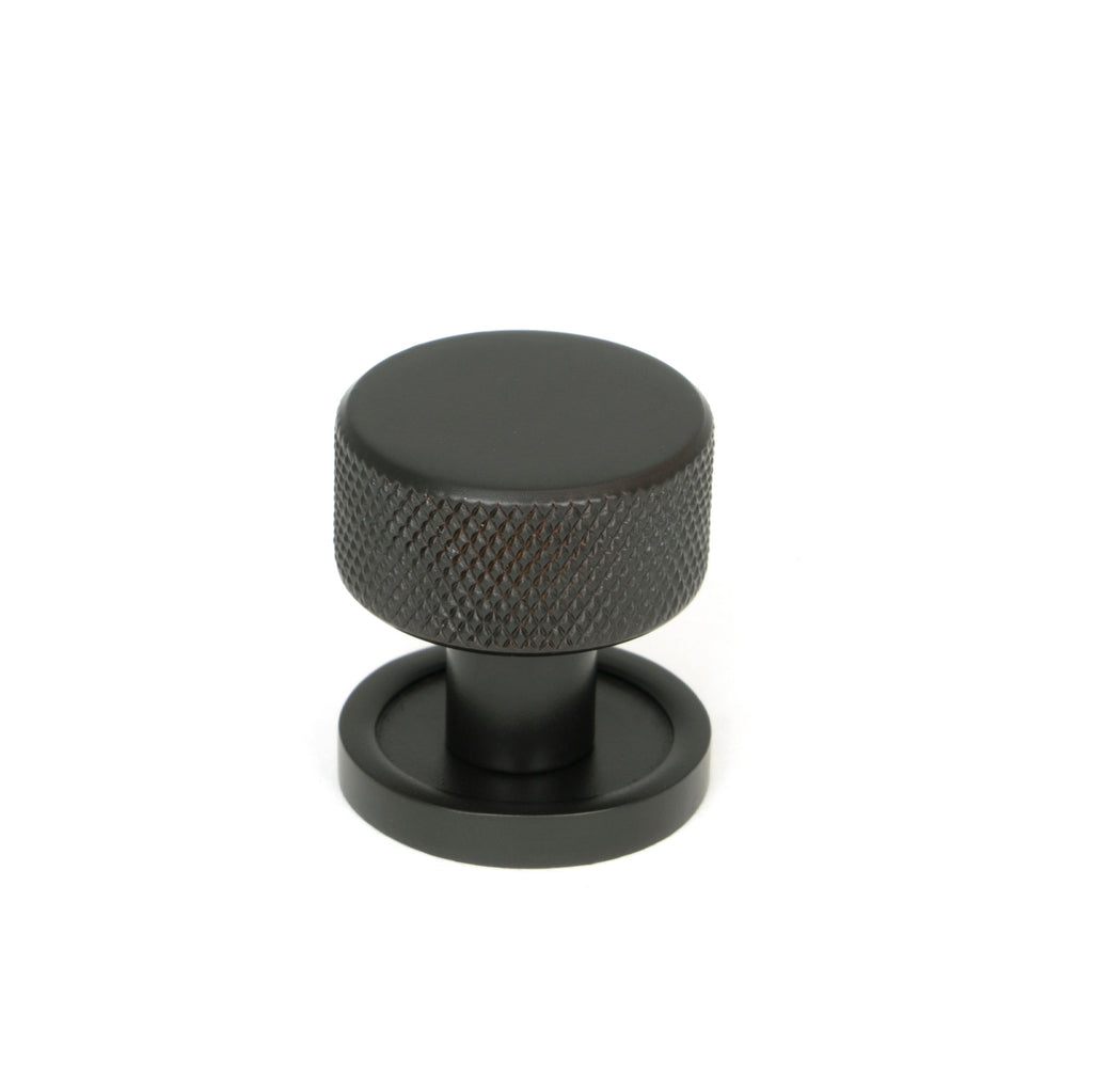 From The Anvil's Aged Bronze 25mm Brompton Cabinet Knob