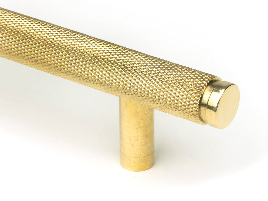 From The Anvil's Polished Brass Full Brompton Pull Handle