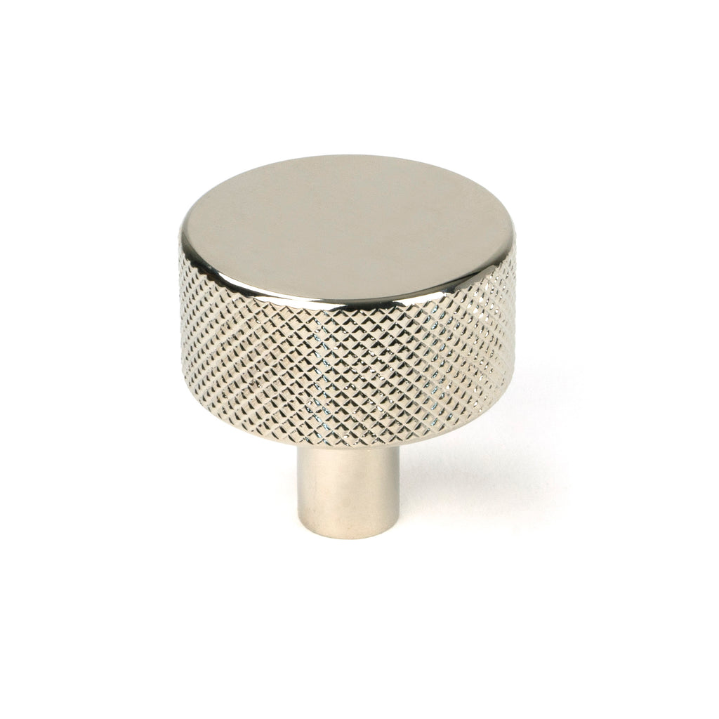 From The Anvil's Polished Nickel 32mm Brompton Cabinet Knob