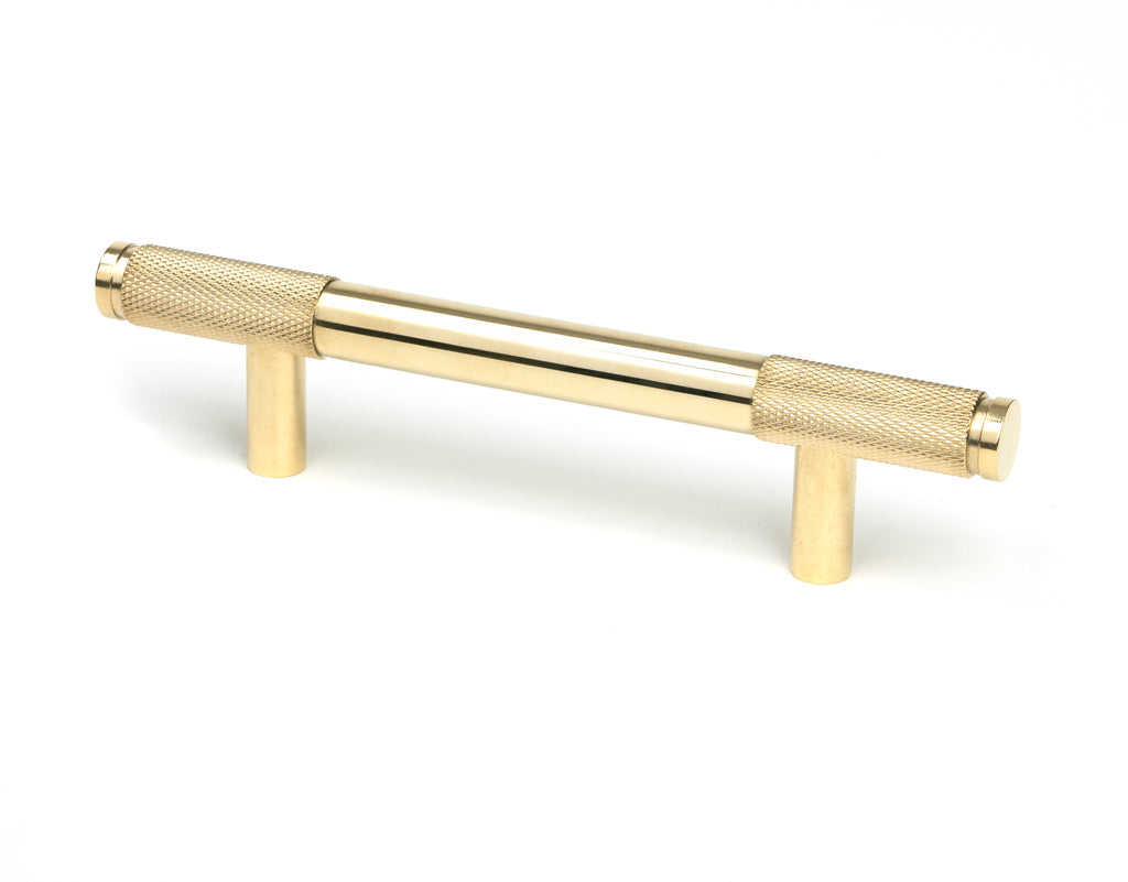 From The Anvil's Polished Brass Half Brompton Pull Handle