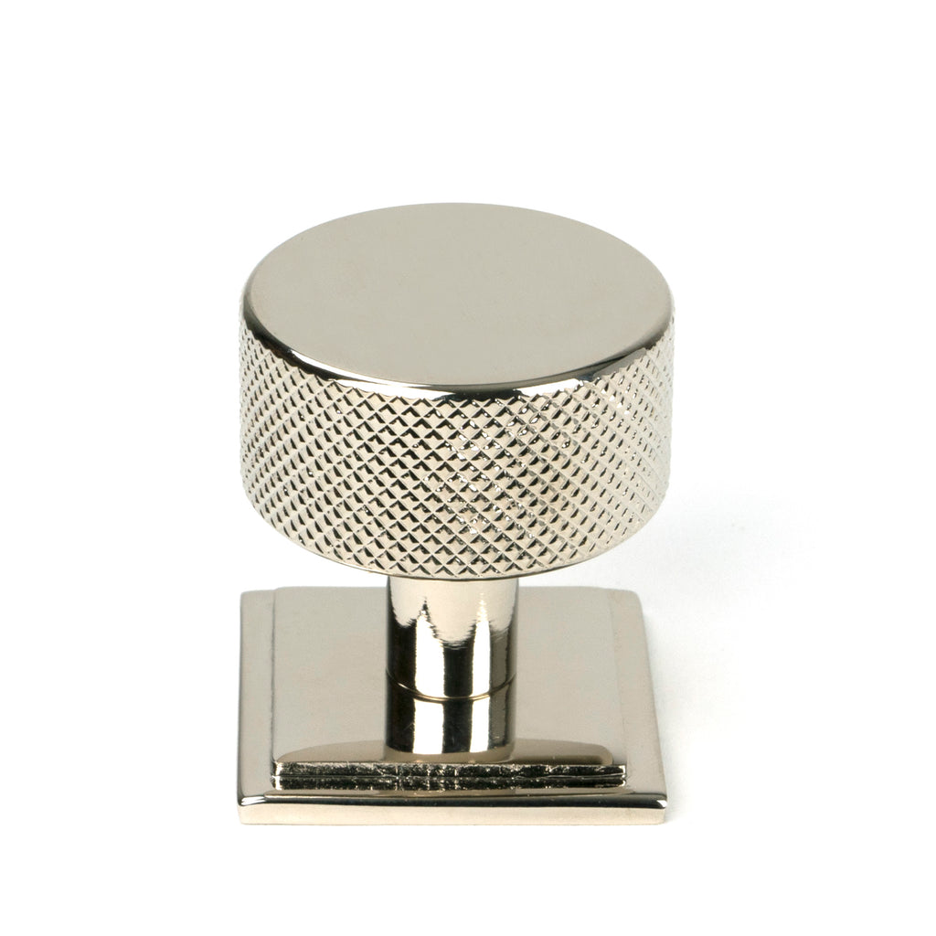 From The Anvil's Polished Nickel 32mm Brompton Cabinet Knob