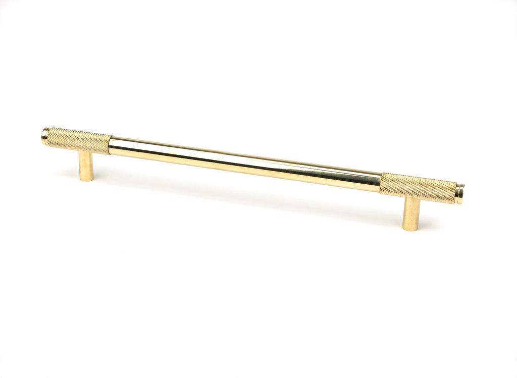 From The Anvil's Polished Brass Half Brompton Pull Handle