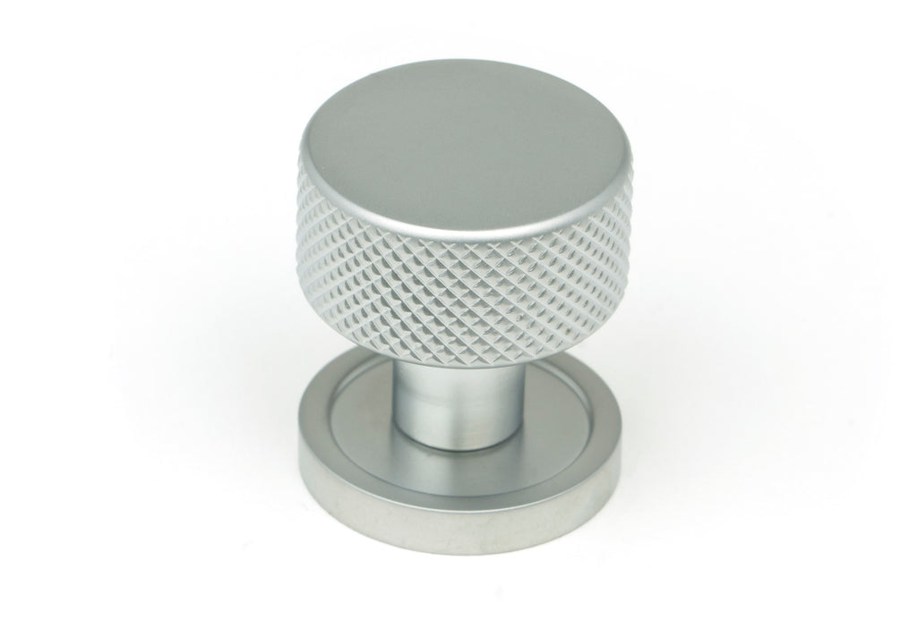 From The Anvil's Satin Chrome 25mm Brompton Cabinet Knob