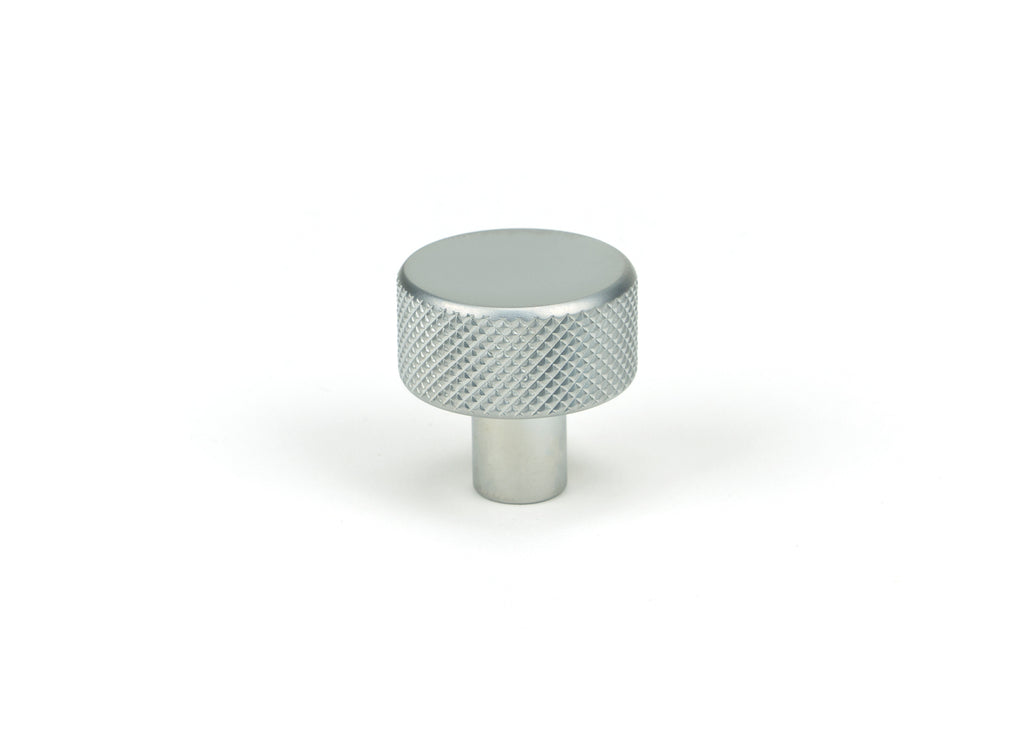 From The Anvil's Satin Chrome 25mm Brompton Cabinet Knob