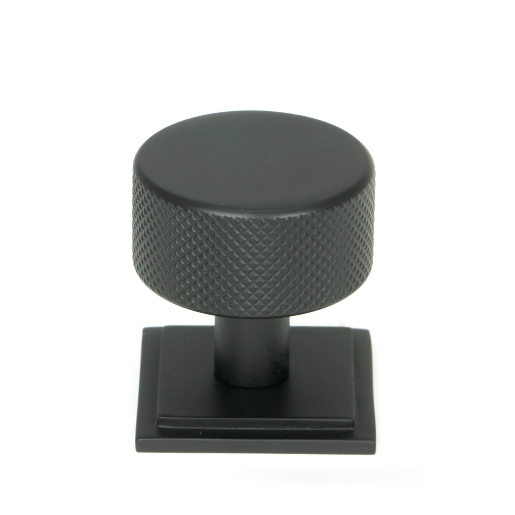 From The Anvil's Matt Black 32mm Brompton Cabinet Knob