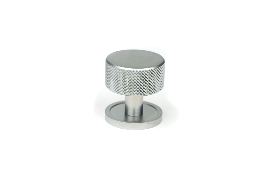 From The Anvil's Satin Chrome 32mm Brompton Cabinet Knob